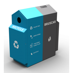MK3 Double Litter Bin 